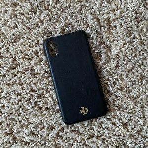 tory burch iphone x leather case